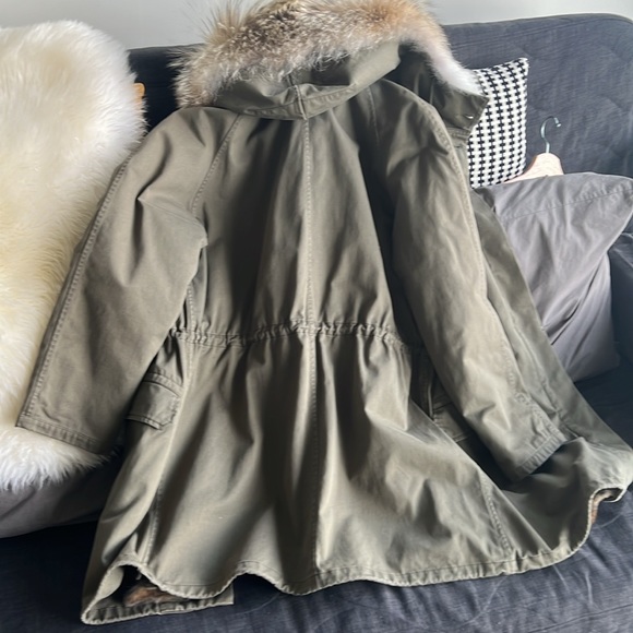 YVES SALOMON - ARMY hooded parka FR38 - Picture 9 of 9